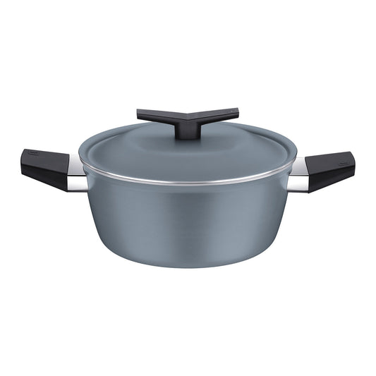 Olla con Tapa Tramontina Antiadherente Starflon Excellent  Azul- 24cm