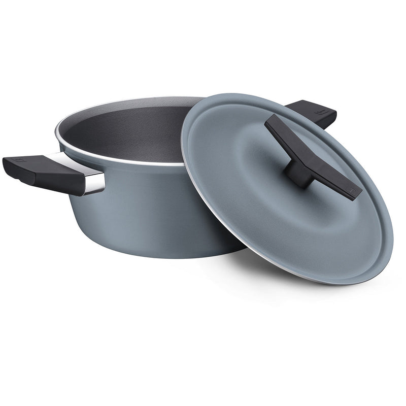 Olla con Tapa Tramontina Antiadherente Starflon Excellent  Azul- 24cm