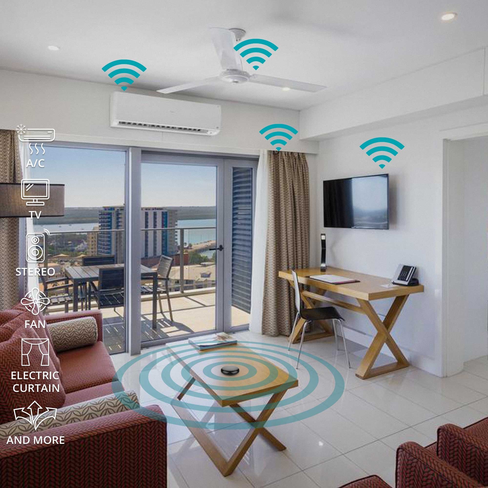 Control Remoto Universal IR/RF Inteligente WiFi. Omnia