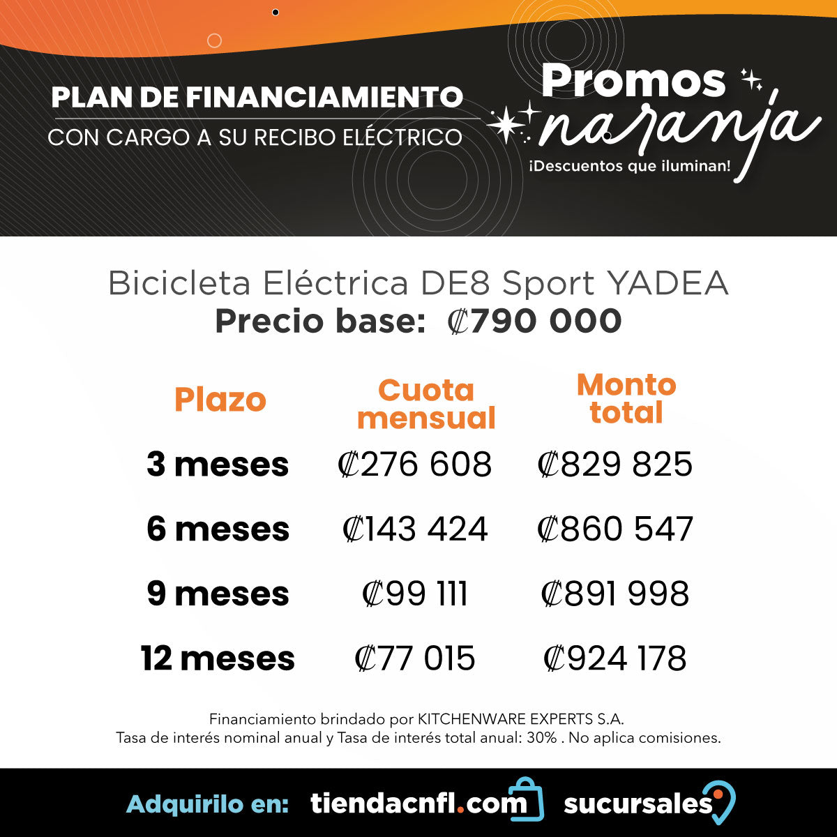 Bicicleta Eléctrica Yadea DE8 Sport 1000W