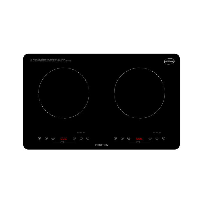 Plantilla de inducción Navar 2 discos - 1800W