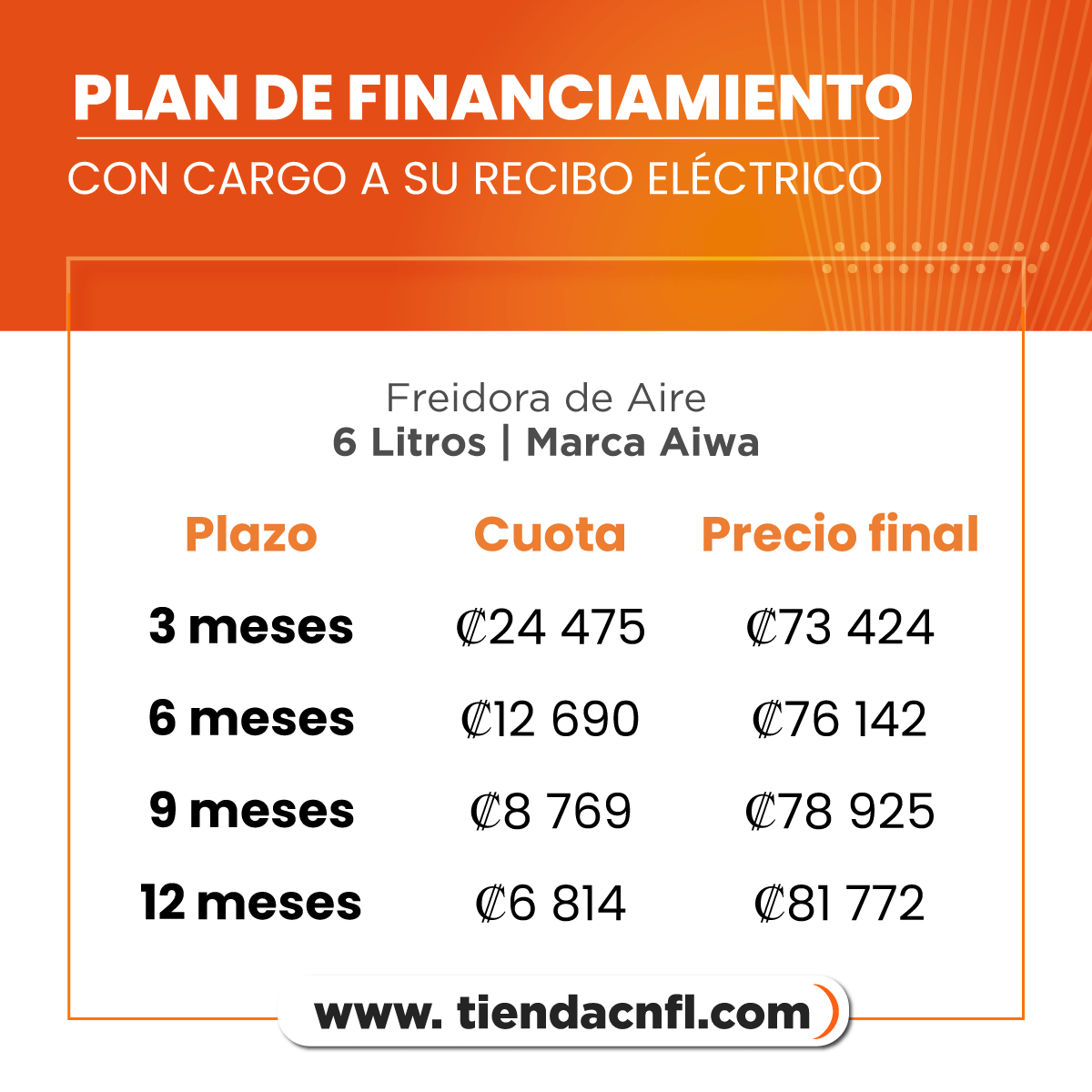 Freidora de Aire 6 Lts Aiwa