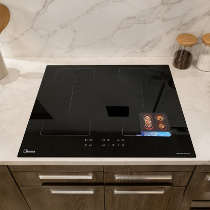 Plantilla de Inducción Midea Empotrable 4 Discos Doble Flex -60cm