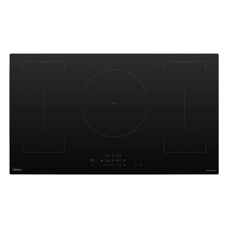 Plantilla de inducción Midea Empotrable 5 discos y Flex 90cm