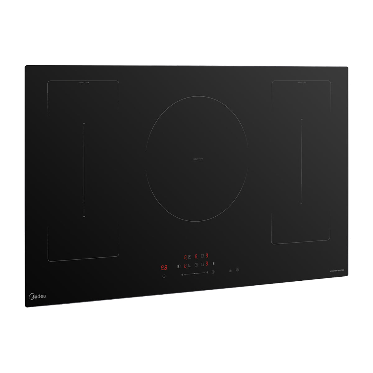 Plantilla de inducción Midea Empotrable 5 discos y Flex 90cm