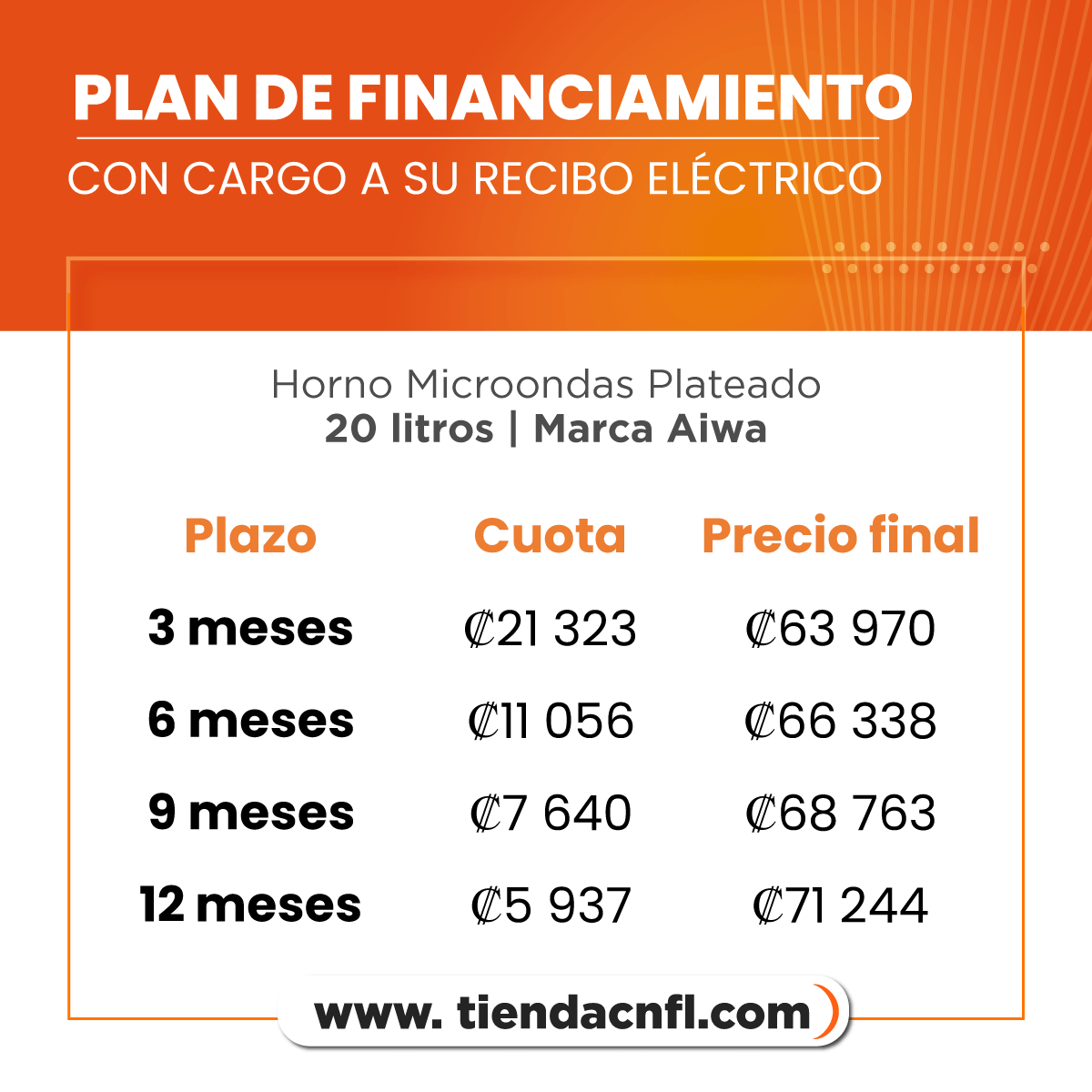 Horno Microondas 20Lts Plateado Aiwa