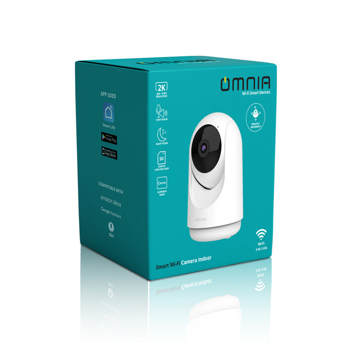 Camara Inteligente Omnia PTZ WiFi  Interiores - 2K