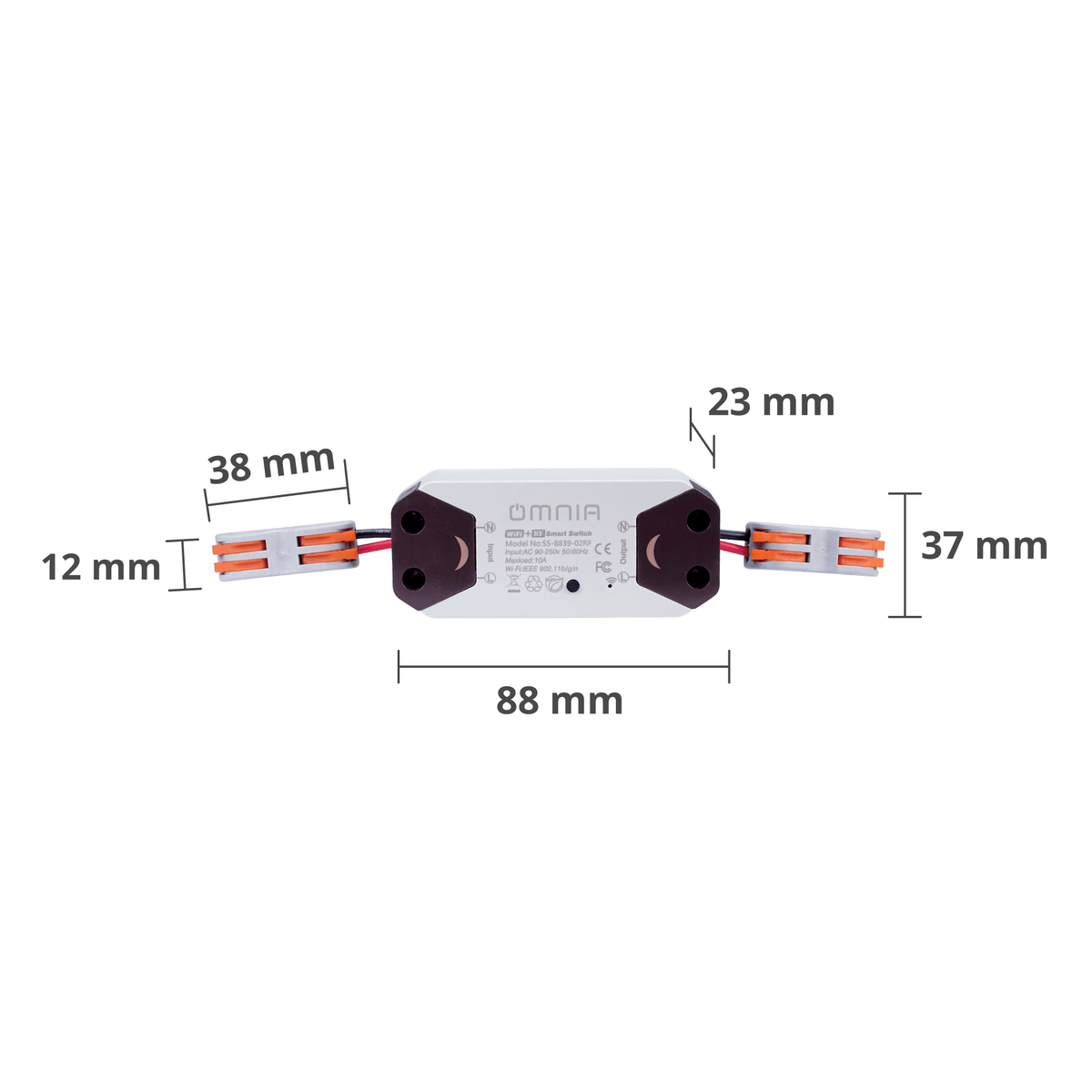 Corte de Corriente Omnia Inteligente WiFi/RF