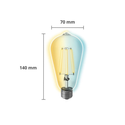 Bombillo Vintage Omnia Led  CW Inteligente WiFi - 2 Pack