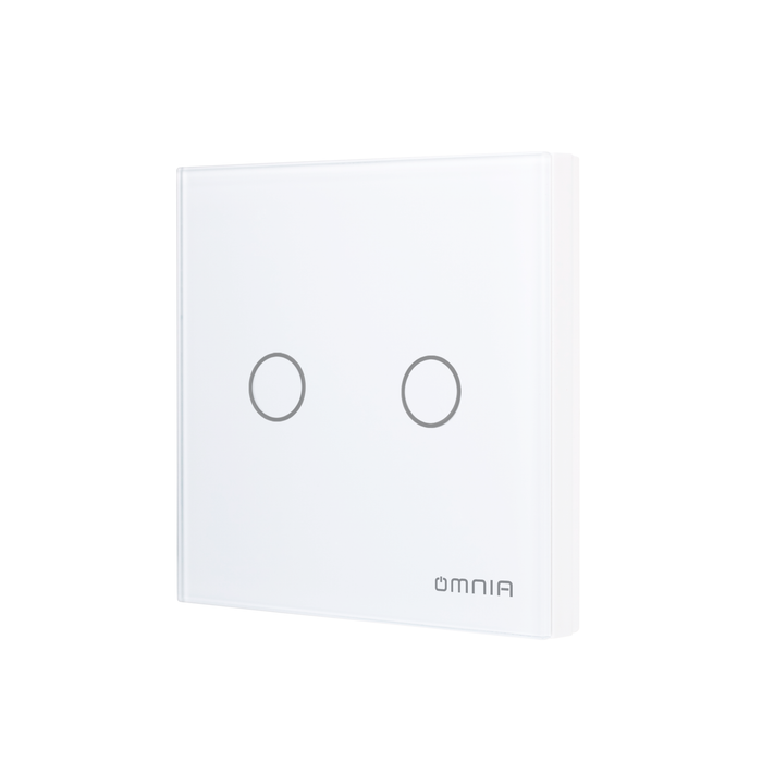 Apagador (Auxiliar) Omnia Inalámbrico RF Blanco- 2 Vías