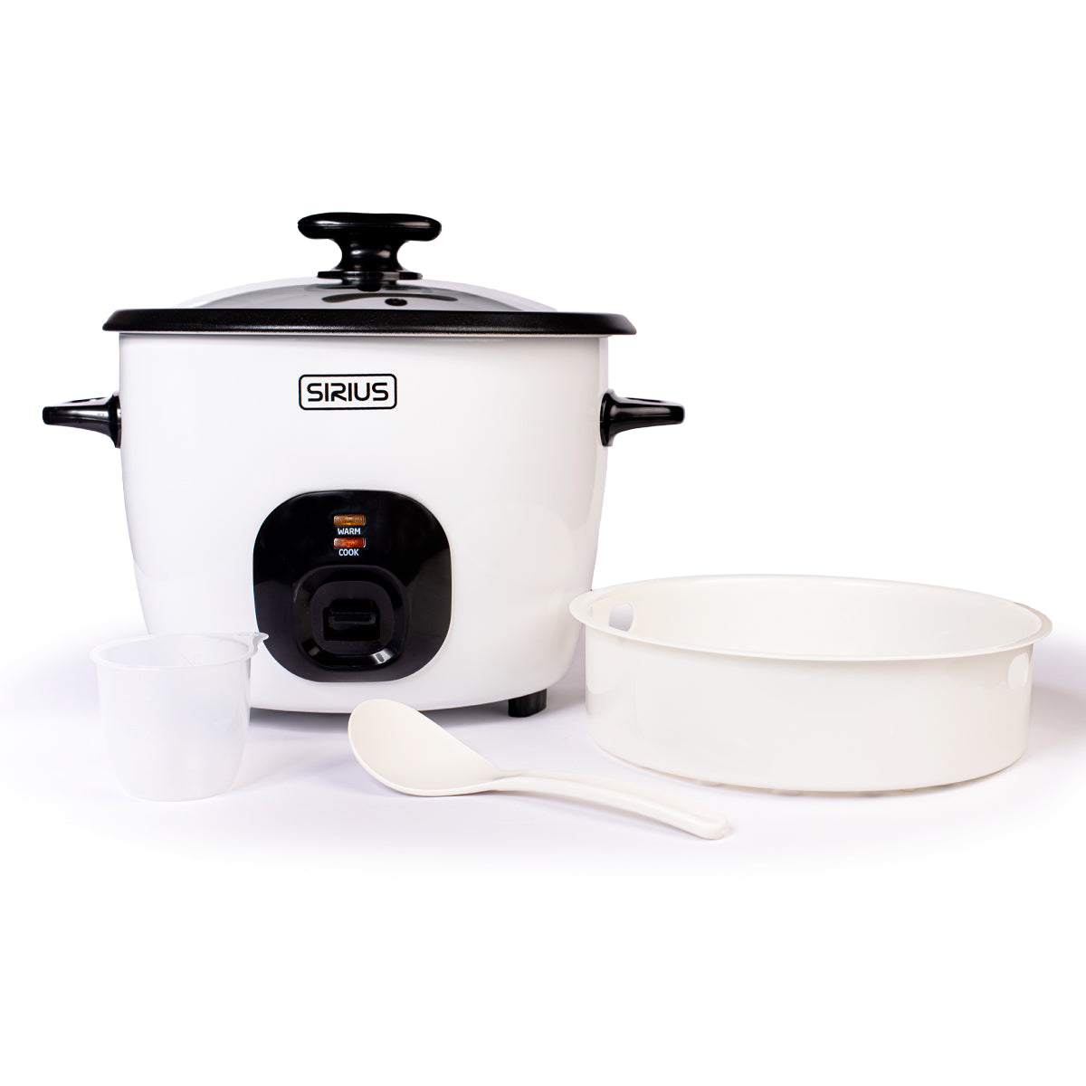 Olla arrocera Sirius Antiadherente Blanca– 10 Tz