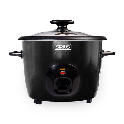 Olla arrocera Sirius Antiadherente Negra– 10 Tz