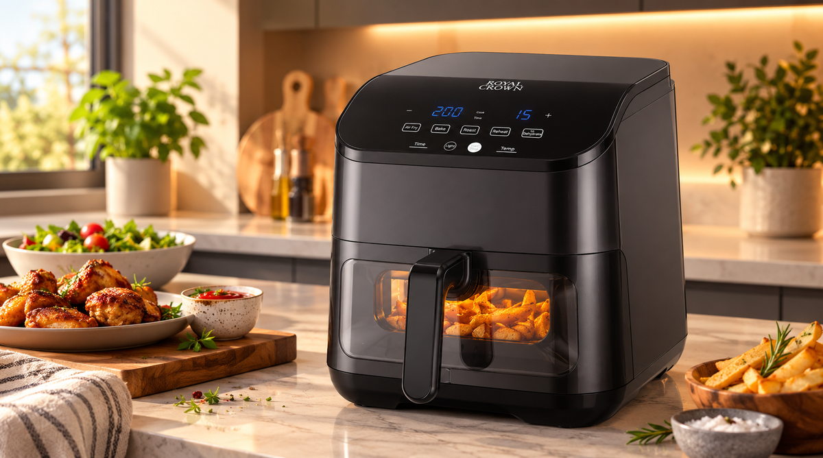 Freidora de Aire Royal Crown Digital 5.5L