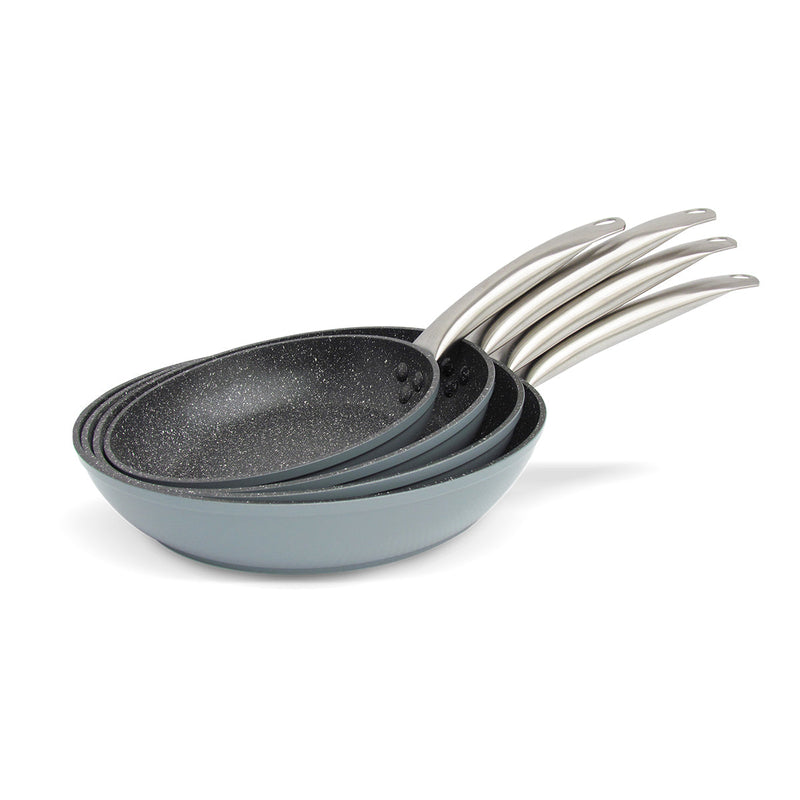 Set de Sartenes Monix Mármol Gris - 4pzs
