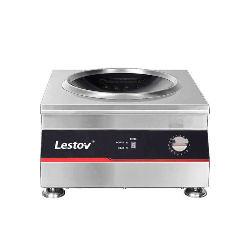 Wok Inducción Comercial Sobremesa  Lestov