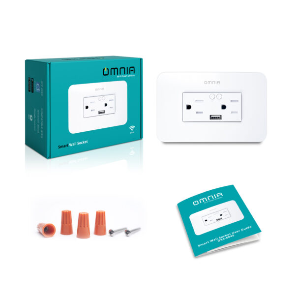 Tomacorriente Inteligente Omnia WiFi con USB - Image 6