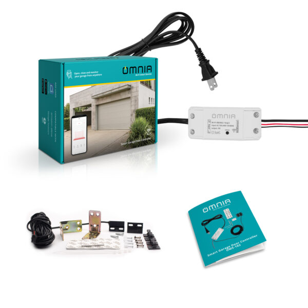 Controlador de puerta de garaje Omnia inteligente WiFi - Kit Completo - Image 2