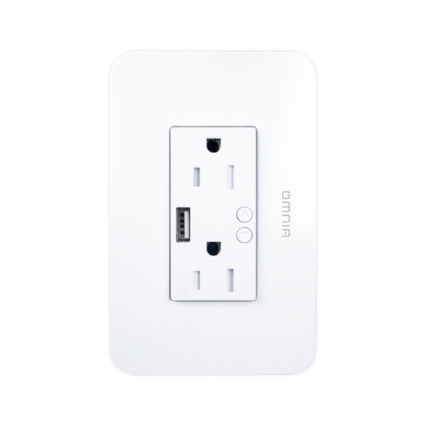 Tomacorriente Inteligente Omnia WiFi con USB - Image 3