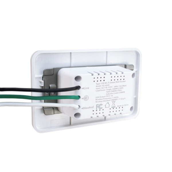 Tomacorriente Inteligente Omnia WiFi con USB - Image 4