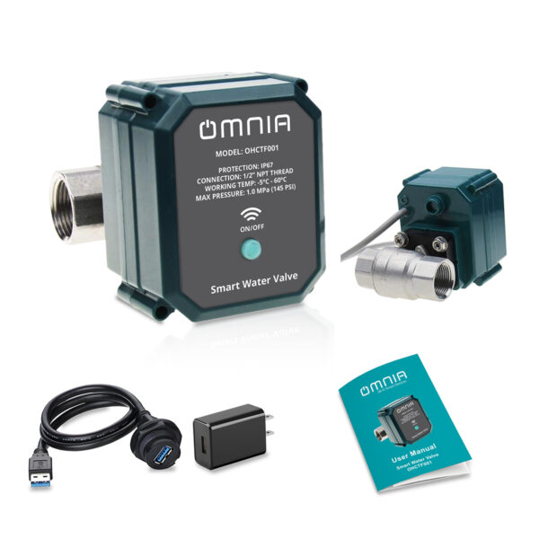 Válvula de agua OMNIA motorizada SMART WiFi – 145PSI - Image 6